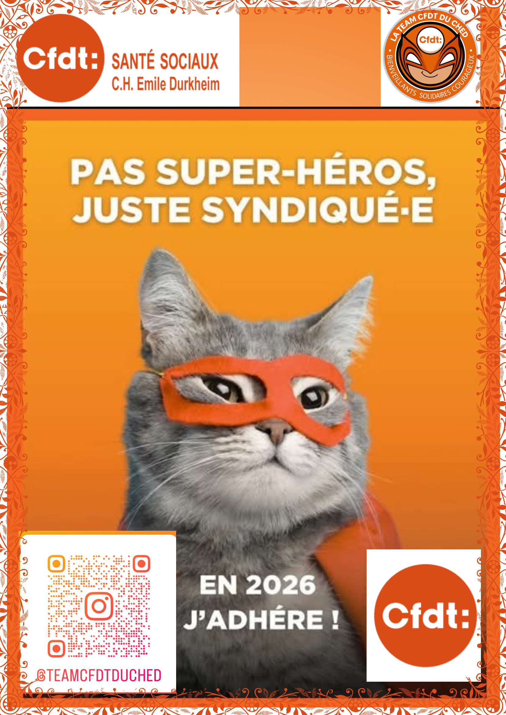 adhérer à la CFDT